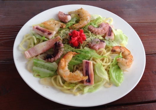 直島塩焼きそば900円