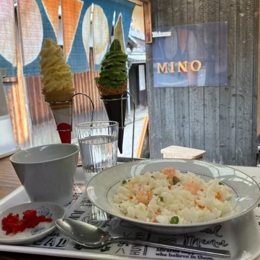 エビピラフ(スープ付き)