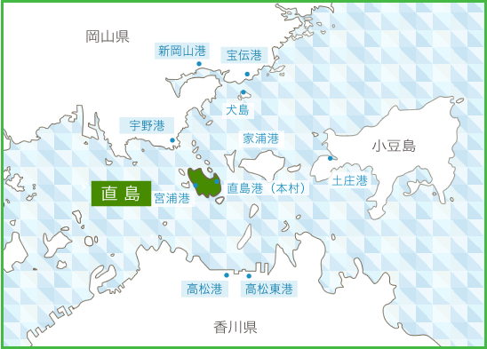 直島周辺地図